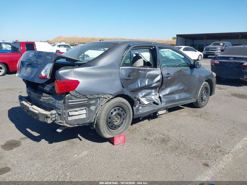 Vin: 1nxbu4ee6az314329, lot: 46862119, toyota corolla le 20104