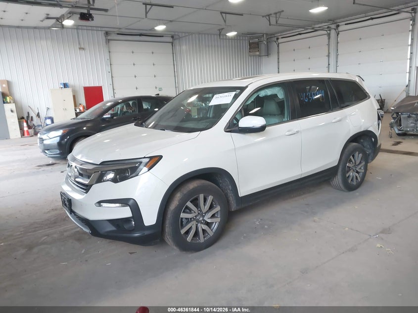 Vin: 5fnyf6h58kb071939, lot: 46862123, honda pilot ex-l 20192