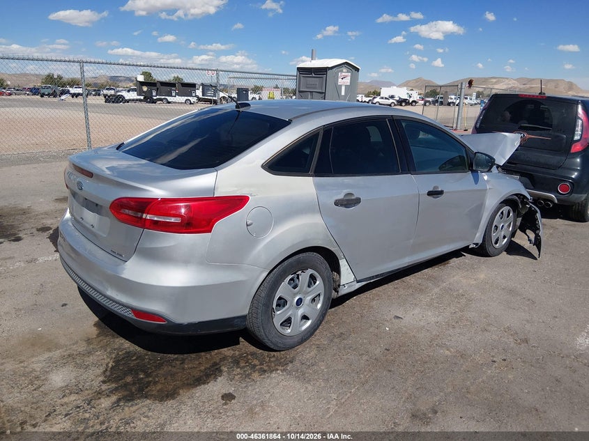Vin: 1fadp3e2xgl282526, lot: 46862143, ford focus s 20164