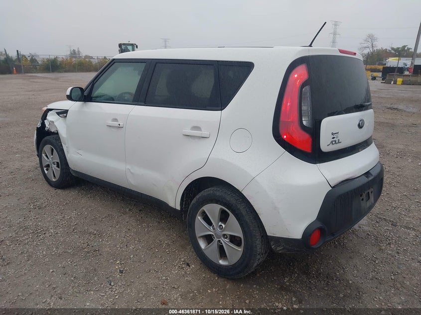 Vin: kndjn2a22e7744327, lot: 46862150, kia soul 20143