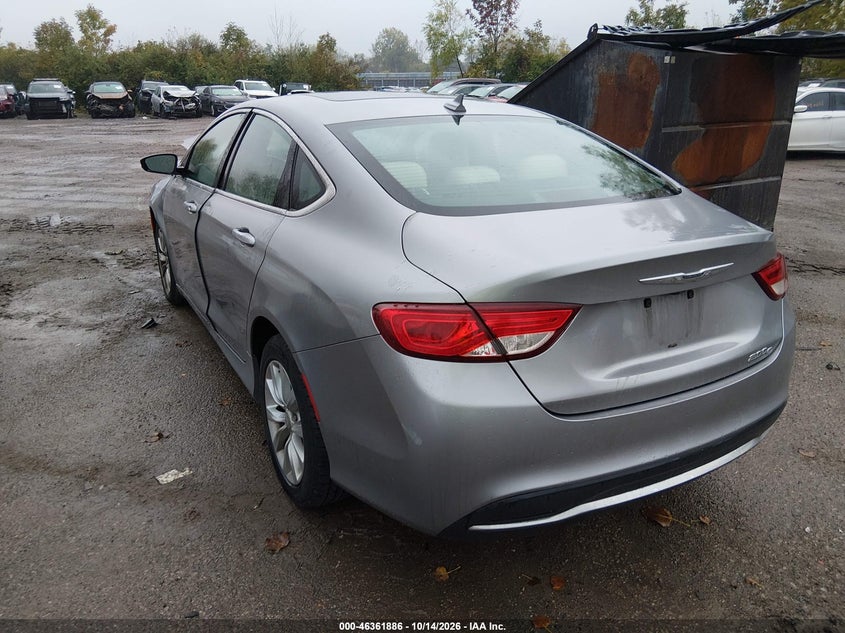 Vin: 1c3ccccb5fn528636, lot: 46862164, chrysler 200 c 20153
