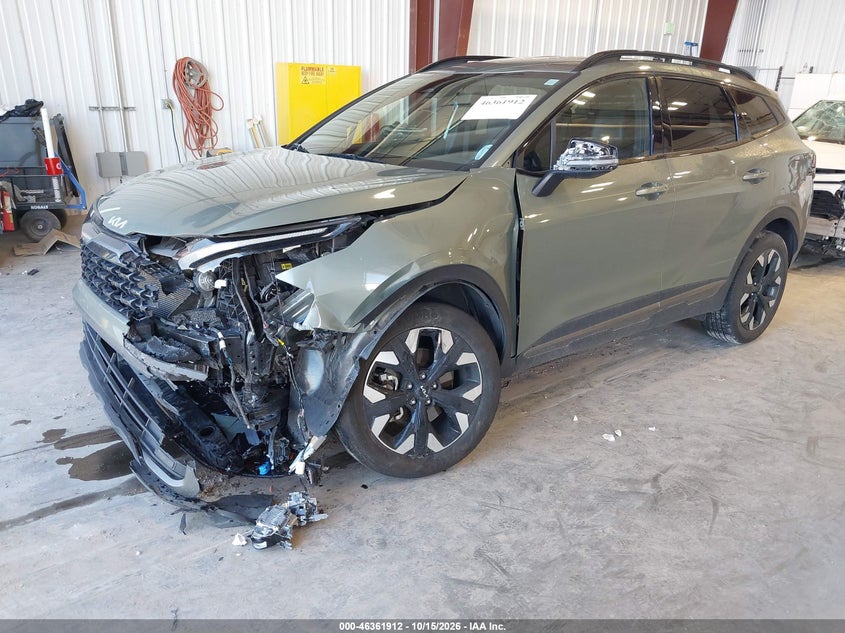Vin: 5xyk6cdf1rg232105, lot: 46862191, kia sportage x-line 20242