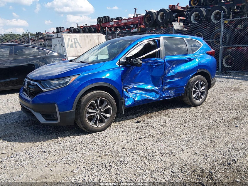 Vin: 7farw2h54me003366, lot: 46862258, honda cr-v awd ex 20212