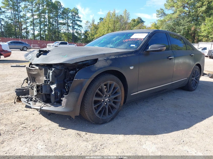 Vin: 1g6ke5r6xhu178620, lot: 46862282, cadillac ct6 twin turbo luxury 20172