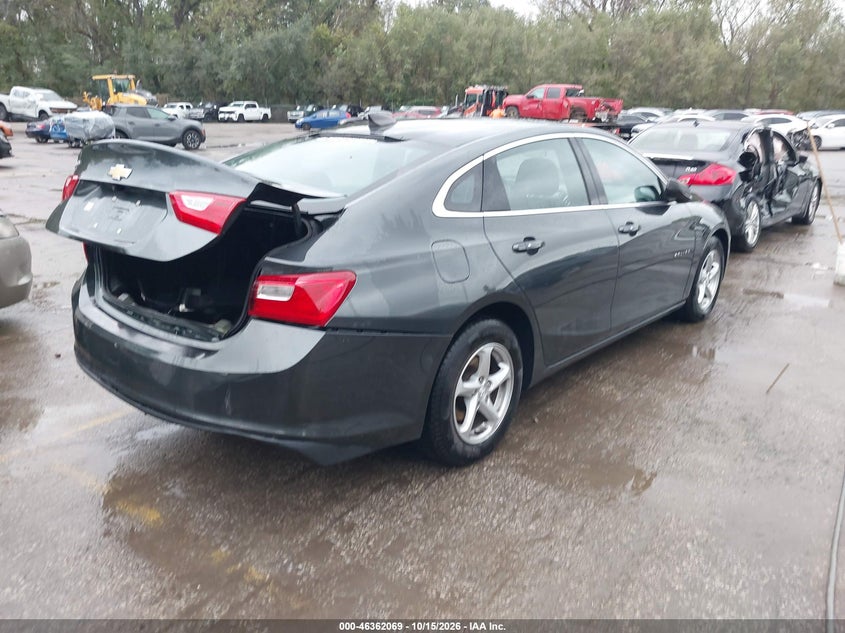 Vin: 1g1zb5st5jf142406, lot: 46862348, chevrolet malibu 1ls 20184
