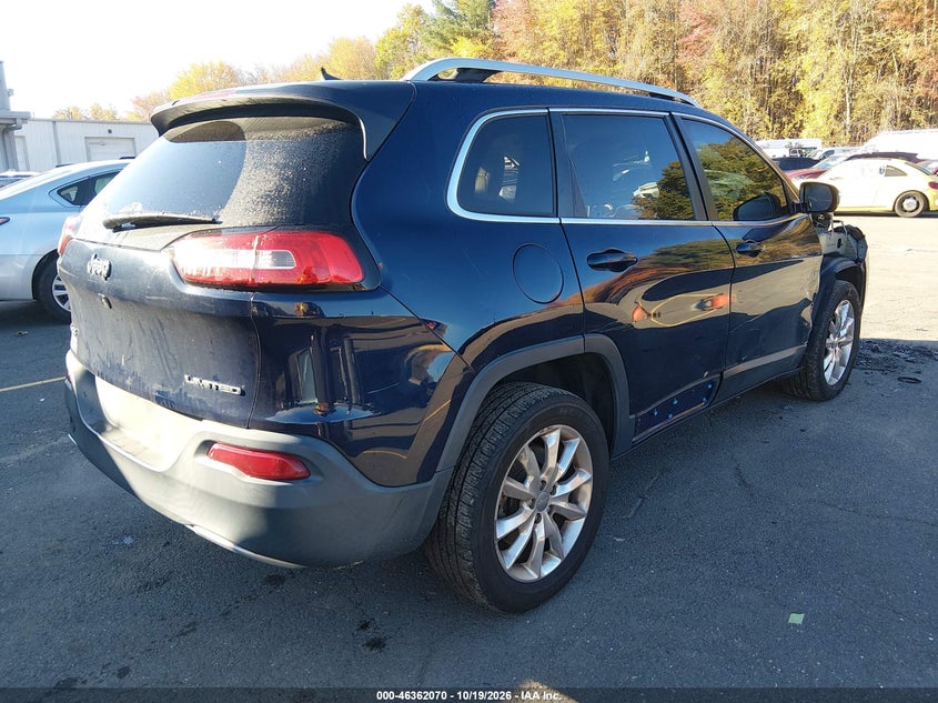 Vin: 1c4pjmdb6gw306545, lot: 46862349, jeep cherokee limited 20164