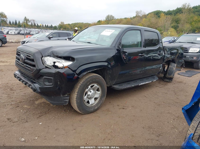 2019 Toyota Tacoma Sr V6, Левый бок, IAAI, VIN 3TMCZ5AN1KM275192 — фото 2