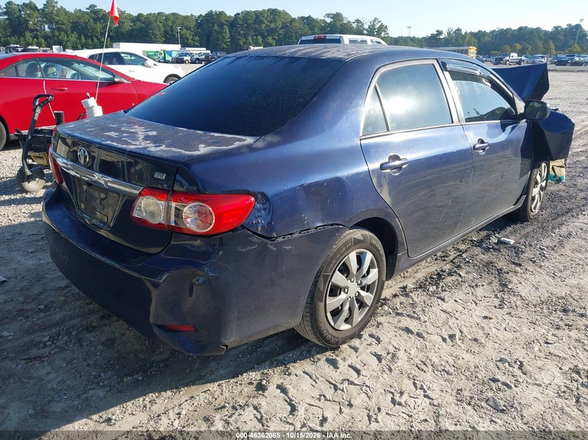 Vin: 2t1bu4ee2bc745155, lot: 46862364, toyota corolla le 20114