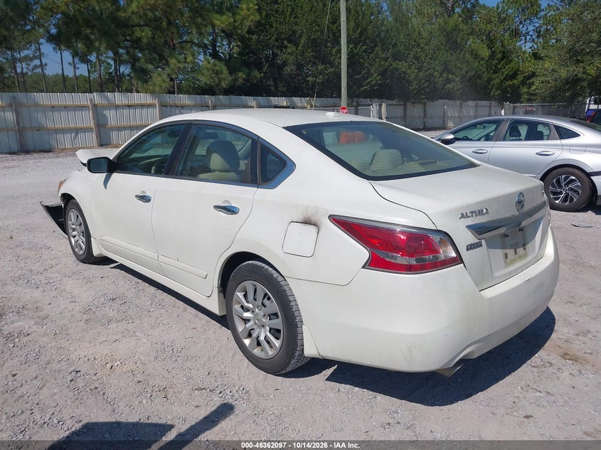 Vin: 1n4al3ap2fn317353, lot: 46862376, nissan altima 2.5 s 20153