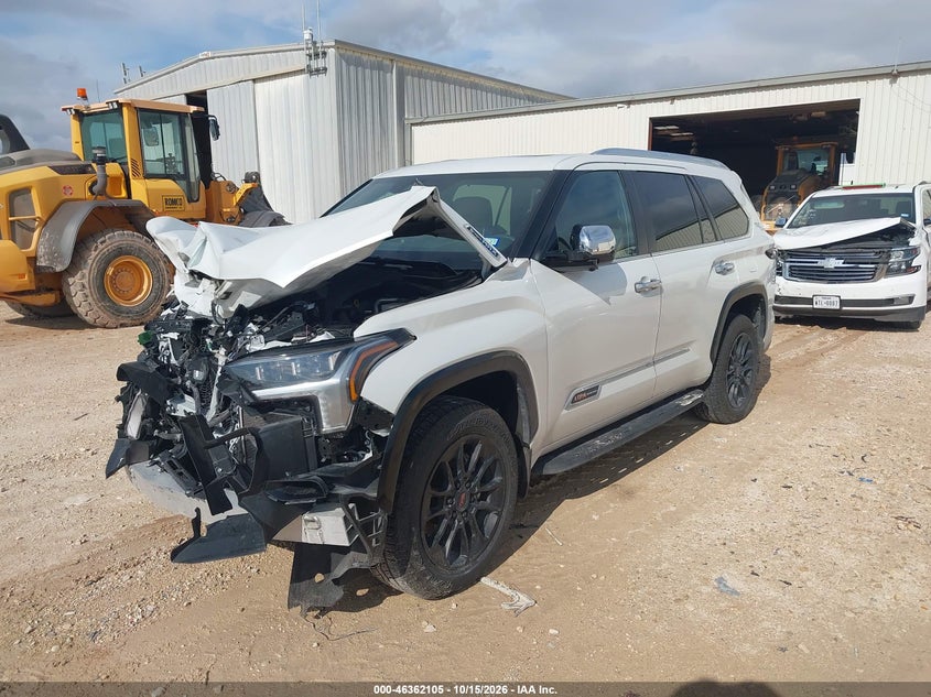 Vin: 7svaaaba7tx082825, lot: 46862384, toyota sequoia 1794 edition 20262