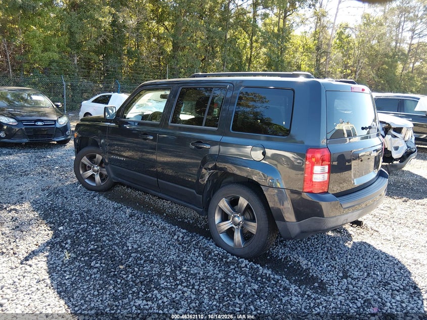 Vin: 1c4njpfa6ed679543, lot: 46862389, jeep patriot high altitude 20143