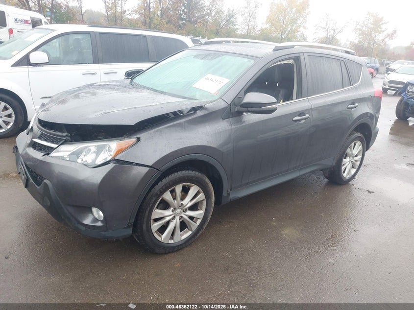Vin: 2t3dfrev1fw295431, lot: 46862401, toyota rav4 limited 20152