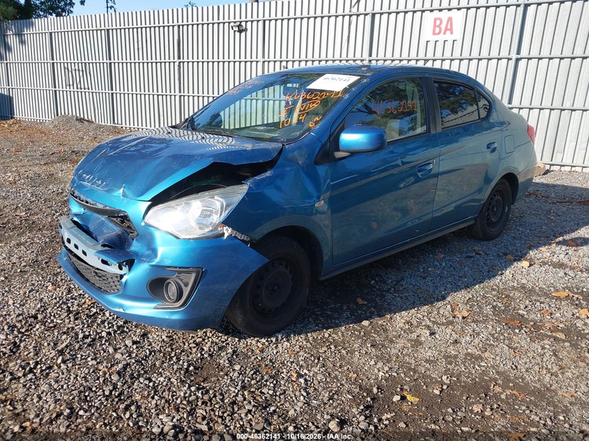 Vin: ml32f3fj3lhf07754, lot: 46862420, mitsubishi mirage g4 es 20202