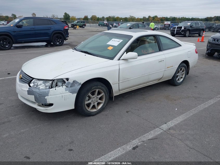 2003 Toyota Camry Solara Sle V6, Left Front, IAAI, VIN 2T1CF28P83C608657 — photo 2