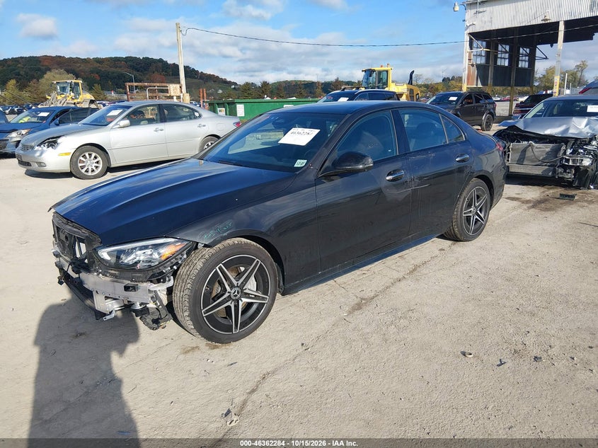 Vin: w1kaf4hb4pr073898, lot: 46862563, mercedes-benz c 300 4matic 20232