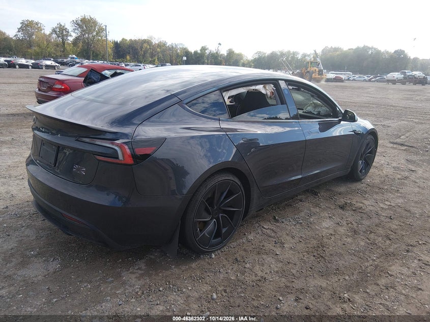 Vin: 5yj3e1et4rf845505, lot: 46862582, tesla model 3 performance all-wheel drive 20244