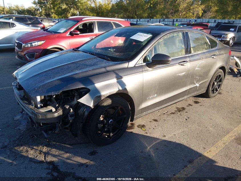 Vin: 3fa6p0lu0kr116957, lot: 46862585, ford fusion hybrid se 20192