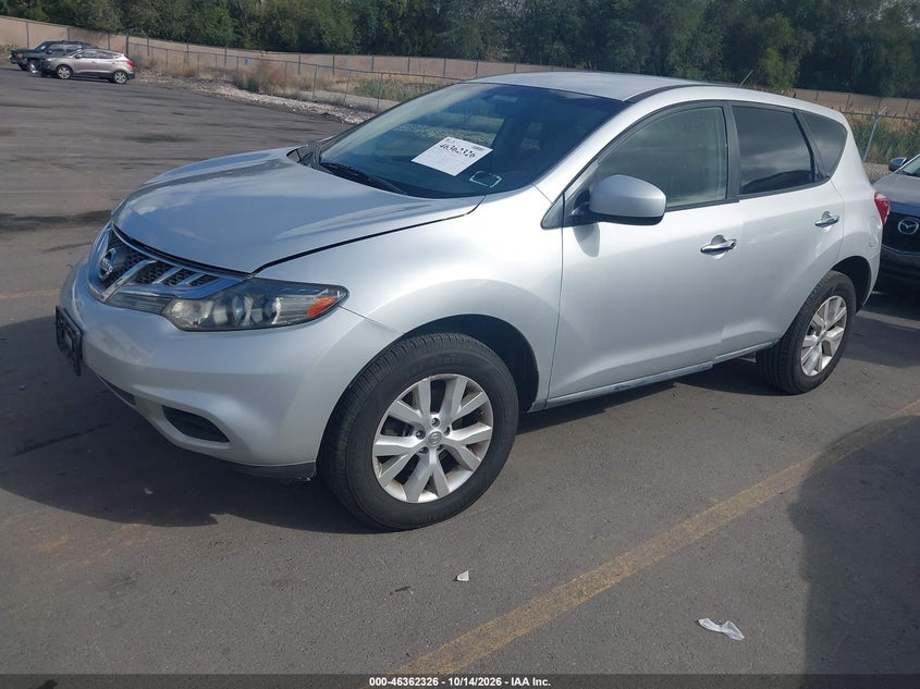 Vin: jn8az1mw7dw310152, lot: 46862607, nissan murano s 20132
