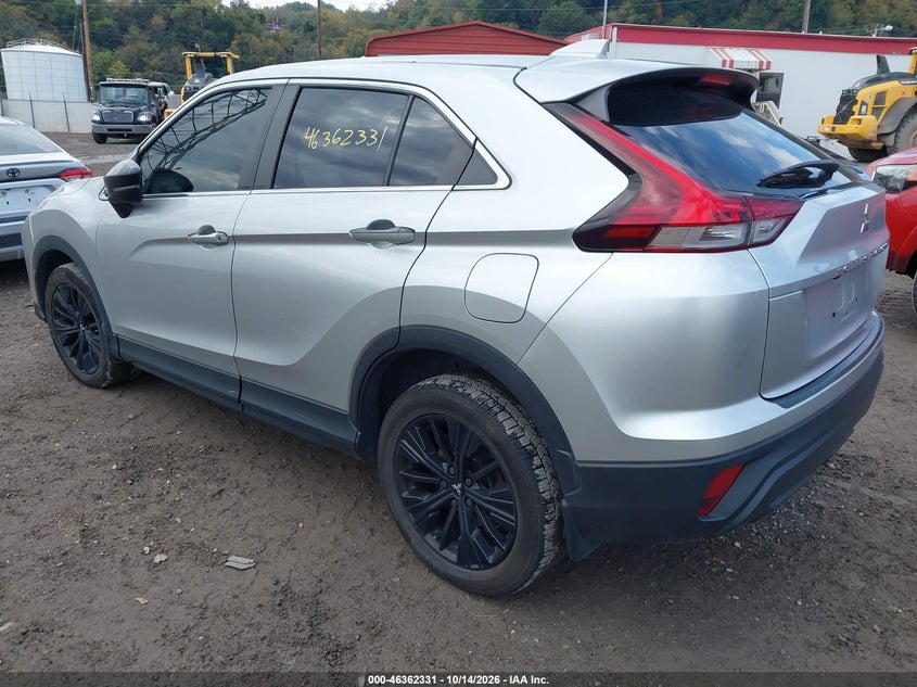 Vin: ja4atvaa4nz042636, lot: 46862612, mitsubishi eclipse cross le s-awc 20223