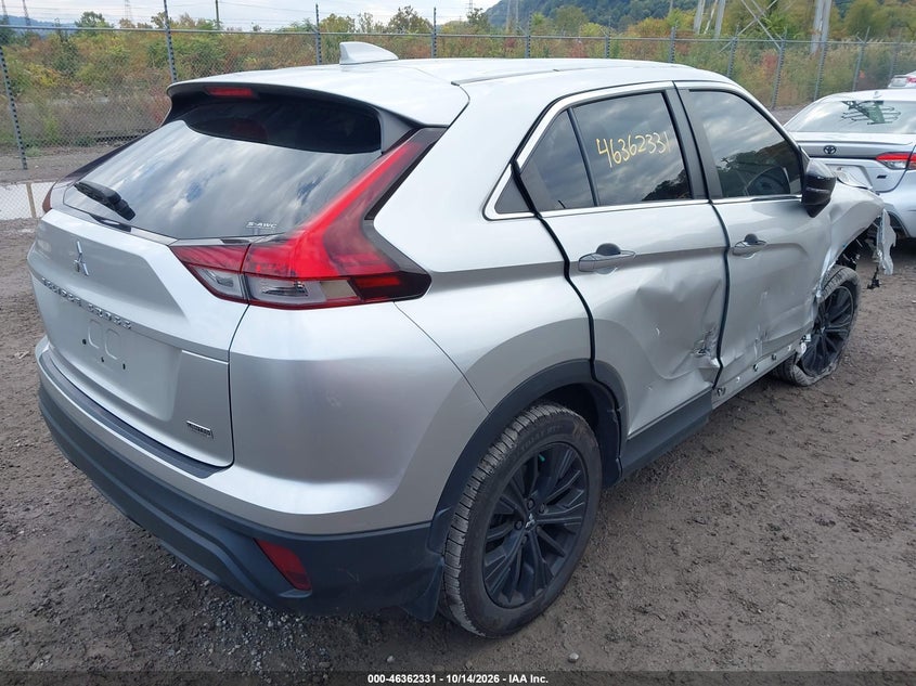 Vin: ja4atvaa4nz042636, lot: 46862612, mitsubishi eclipse cross le s-awc 20224