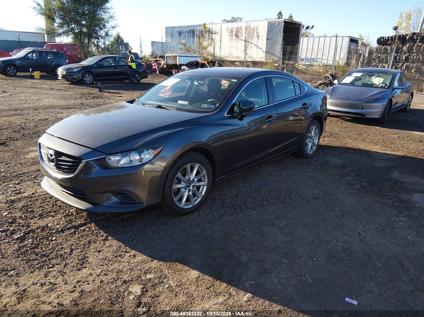 Vin: jm1gl1u5xh1149555, lot: 46862613, mazda mazda6 sport 20172