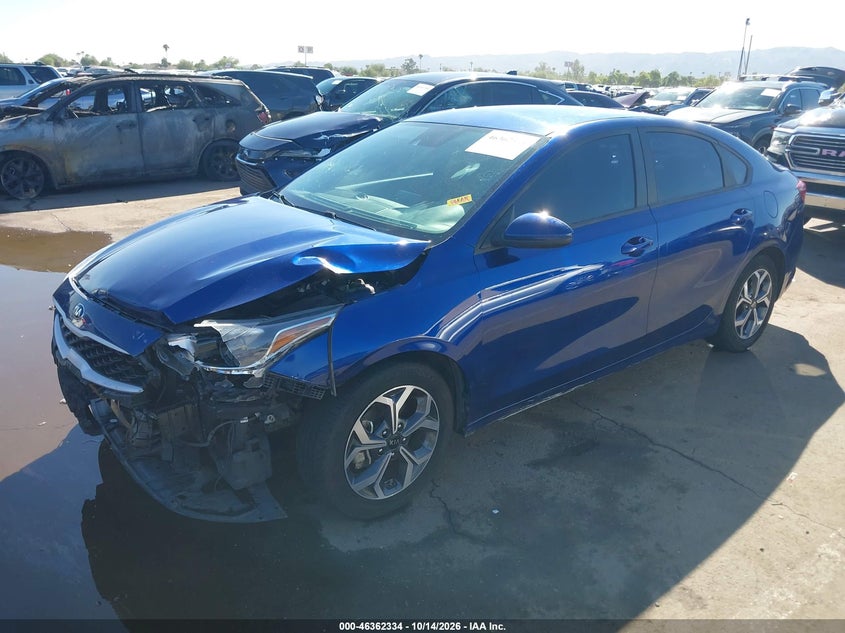 2020 Kia Forte Lxs, Front End, IAAI, VIN 3KPF24AD5LE254814 — photo 2