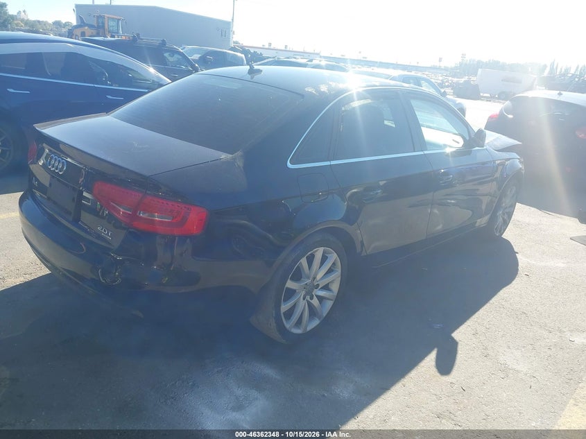 Vin: wauffafl9dn023671, lot: 46862629, audi a4 2.0t premium 20134