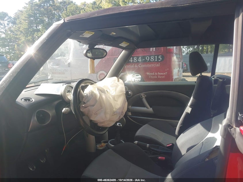 MINI COOPER S 2006 VIN WMWRH33576TF87037
