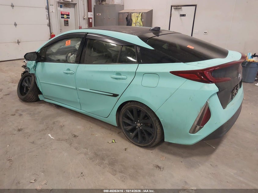 Vin: jtdkarfp0h3034304, lot: 46862699, toyota prius prime advanced 20173
