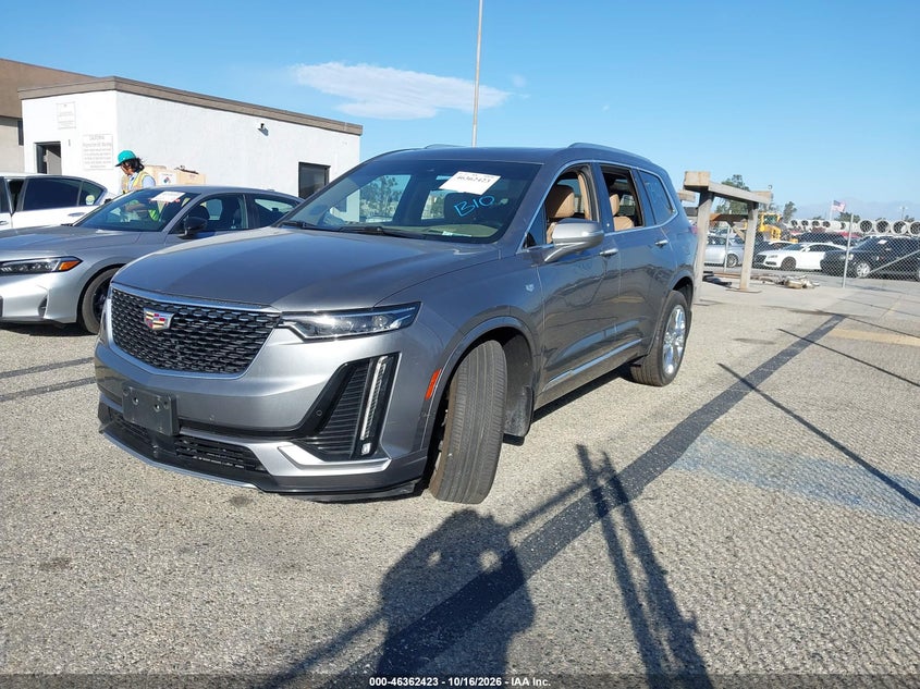2022 Cadillac Xt6 Awd Premium Luxury, Био/химия, IAAI, VIN 1GYKPFRS0NZ104996 — фото 2