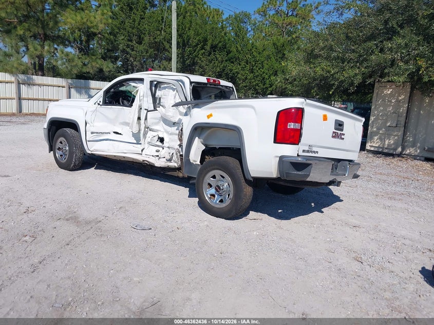 Vin: 1gtr1teh6fz222602, lot: 46862720, gmc sierra 1500 20153