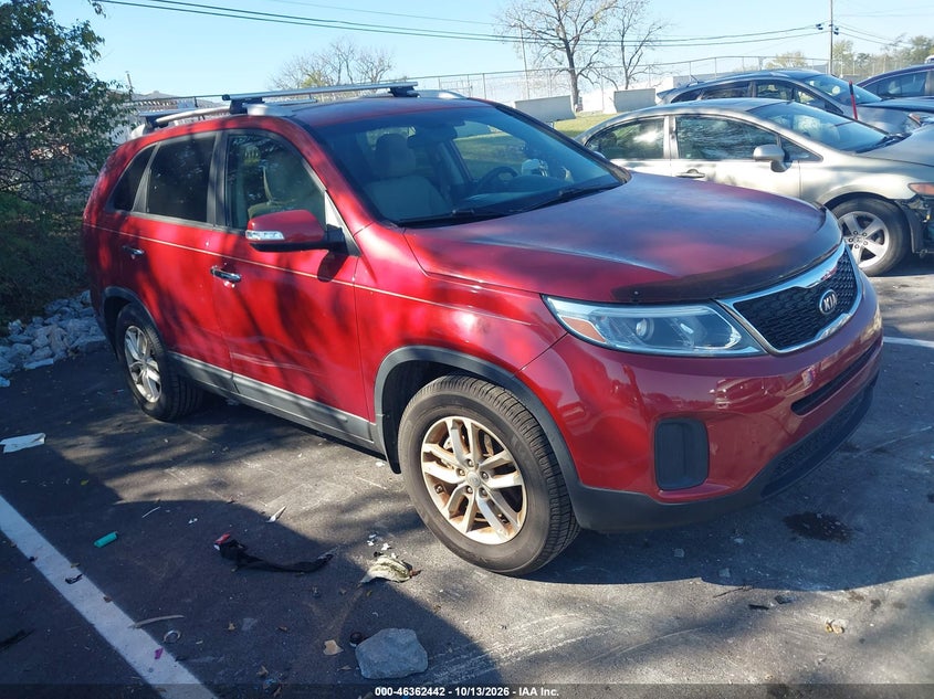 Vin: 5xykt4a71eg496916, lot: 46862726, kia sorento lx v6 2014 img_1