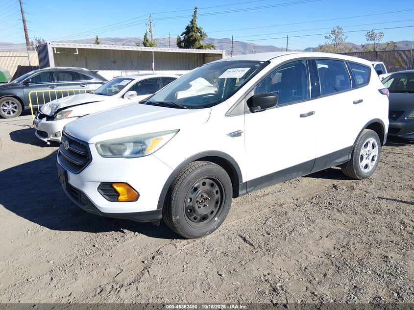 Vin: 1fmcu0f74huc02488, lot: 46862734, ford escape s 20172