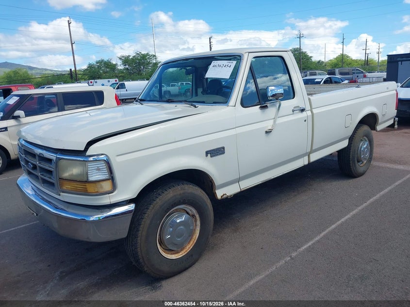 1992 Ford F250, Обычный износ, IAAI, VIN 2FTHF25H7NCA77895 — фото 2
