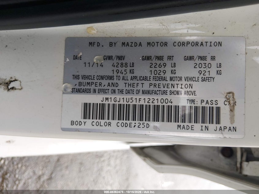 MAZDA MAZDA6 - zdjęcie 9