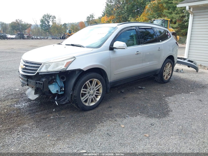 Vin: 1gnkrgkd9ej262440, lot: 46862762, chevrolet traverse 1lt 20142