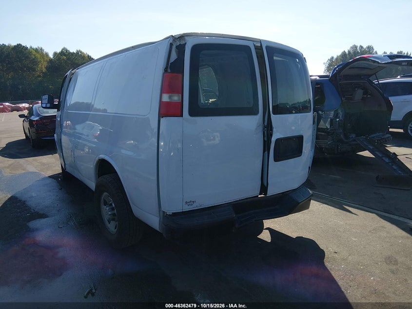Vin: 1gcwgfca0c1163050, lot: 46862764, chevrolet express 2500 work van 20123