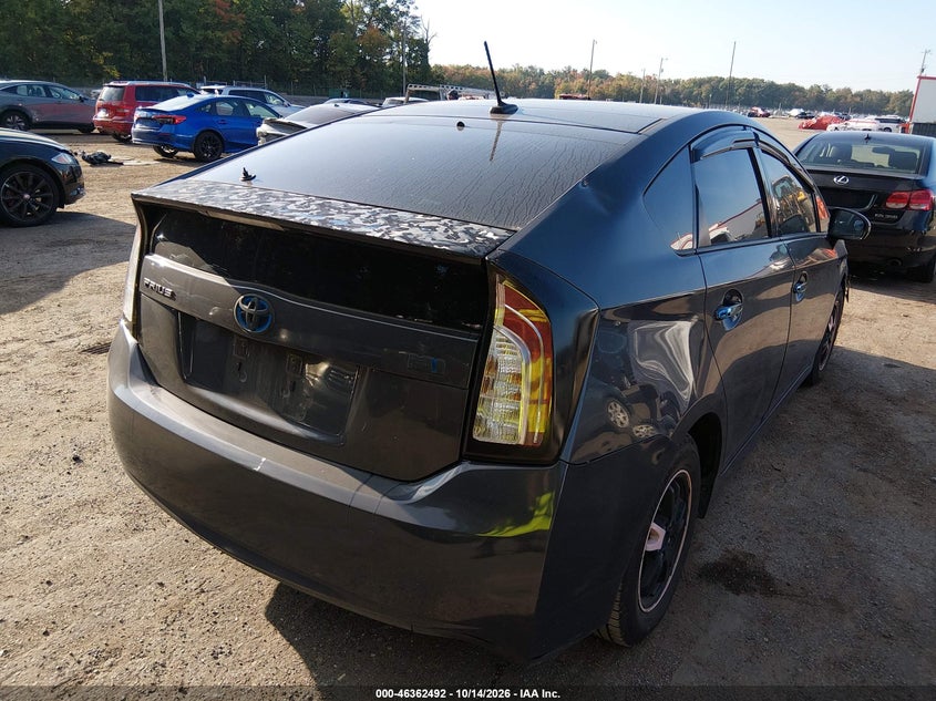 Vin: jtdkn3du3e1825041, lot: 46862777, toyota prius four 20144