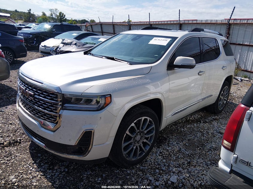 Vin: 1gkknxls9pz247835, lot: 46862783, gmc acadia awd denali 20232