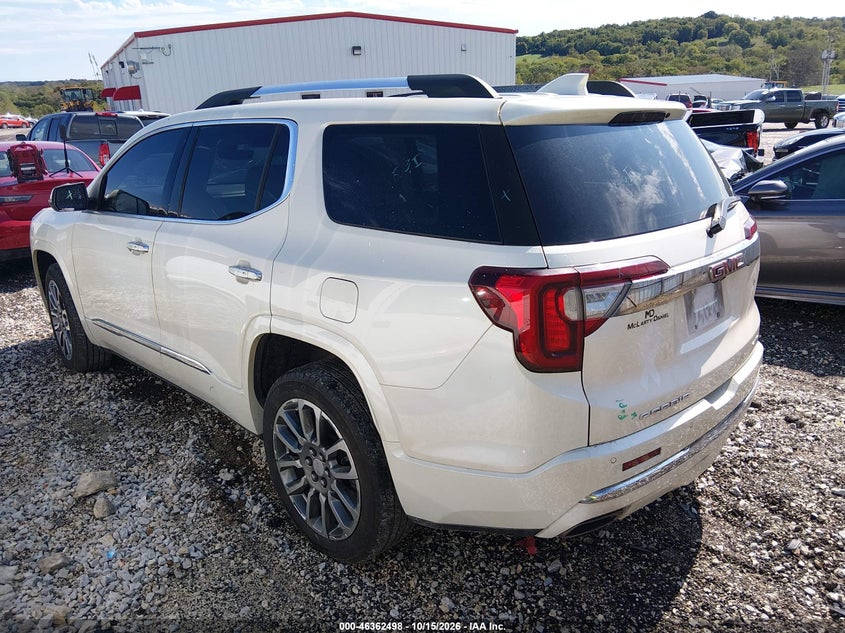Vin: 1gkknxls9pz247835, lot: 46862783, gmc acadia awd denali 20233