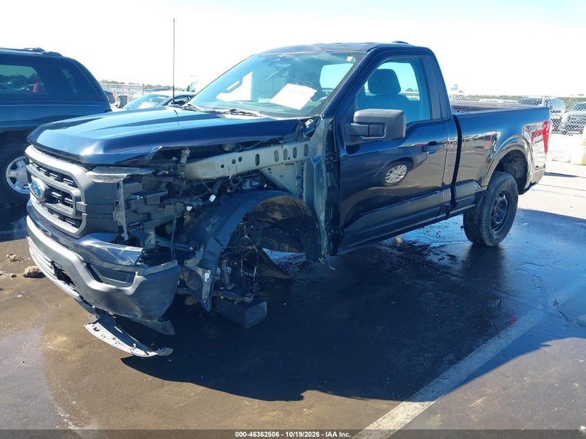 2023 Ford F-150 Xl, Left Front, IAAI, VIN 1FTMF1EB8PKD36719 — photo 2