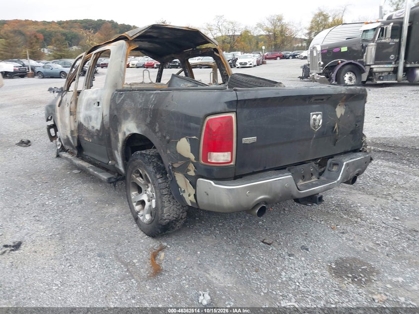 Vin: 1c6rr7nm3fs644663, lot: 46862800, ram 1500 laramie 20153