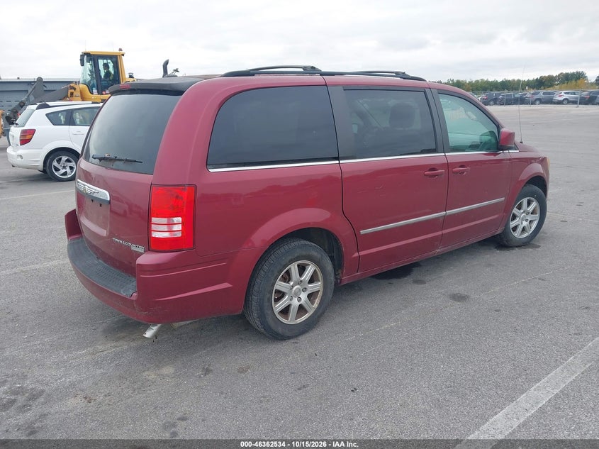 Vin: 2a4rr5d19ar135782, lot: 46862820, chrysler town & country touring 20104