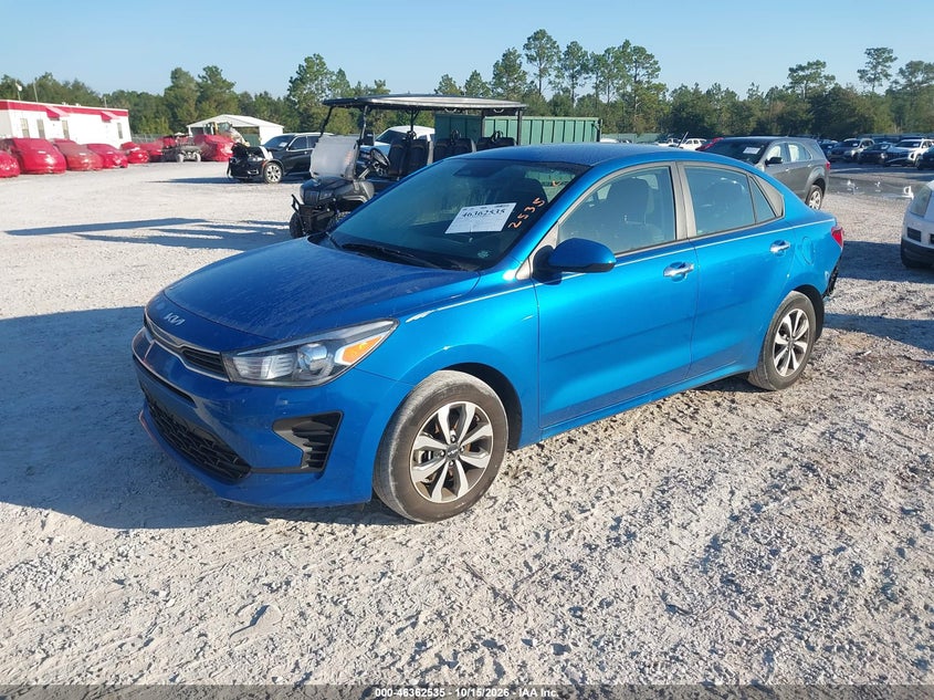 Vin: 3kpa24ad3pe617188, lot: 46862821, kia rio s 20232