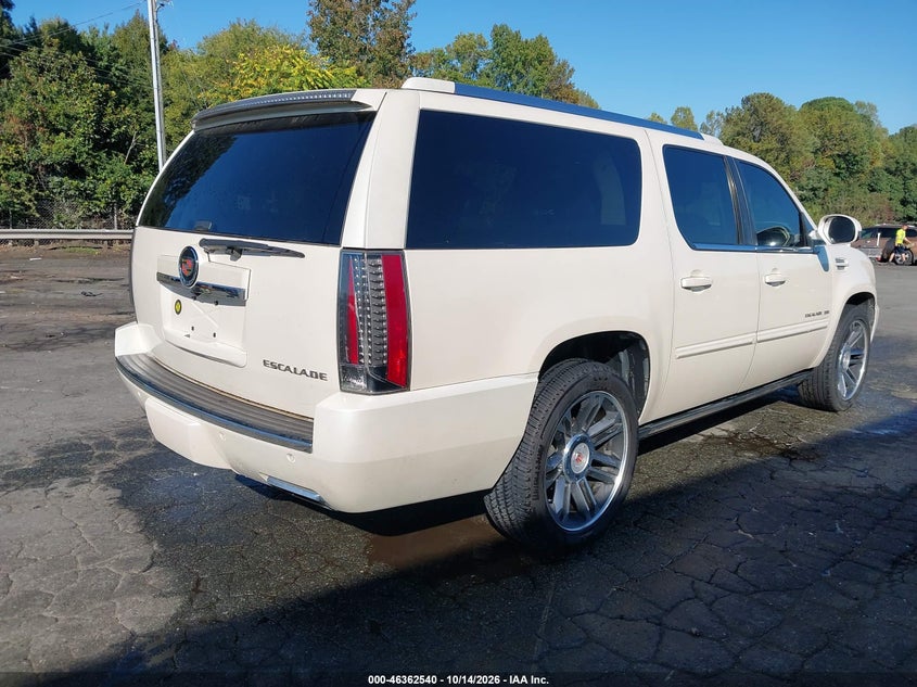 Vin: 1gys4jef0dr271314, lot: 46862826, cadillac escalade esv premium 20134