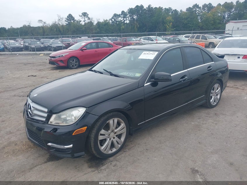 Vin: wddgf8ab6dg074683, lot: 46862832, mercedes-benz c 300 sport 4matic 20132