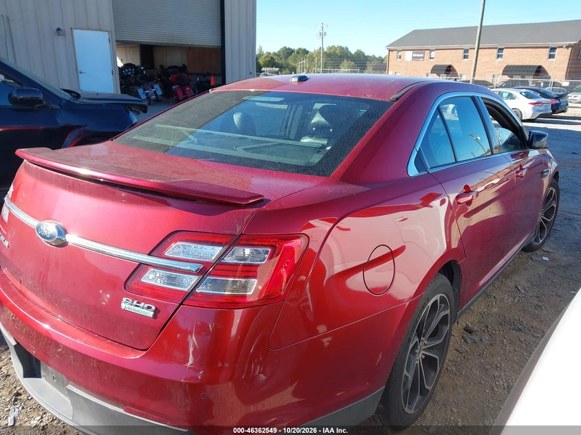 Vin: 1fahp2kt7fg156852, lot: 46862836, ford taurus sho 20154