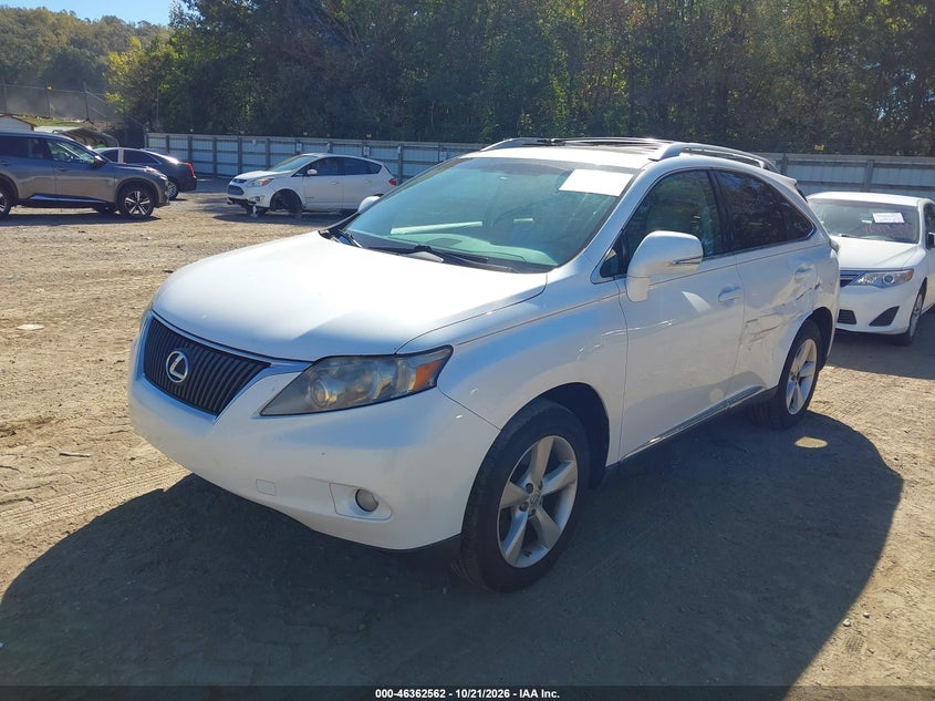 Vin: 2t2bk1ba6ac065937, lot: 46862849, lexus rx 350 20102