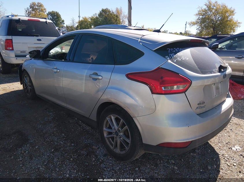 Vin: 1fadp3k23jl251937, lot: 46862864, ford focus se 20183
