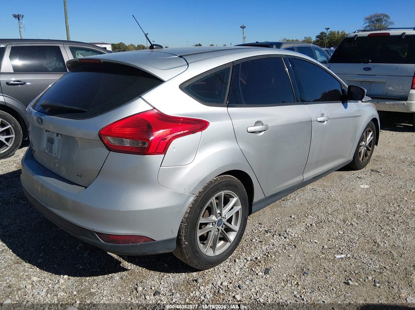 Vin: 1fadp3k23jl251937, lot: 46862864, ford focus se 20184